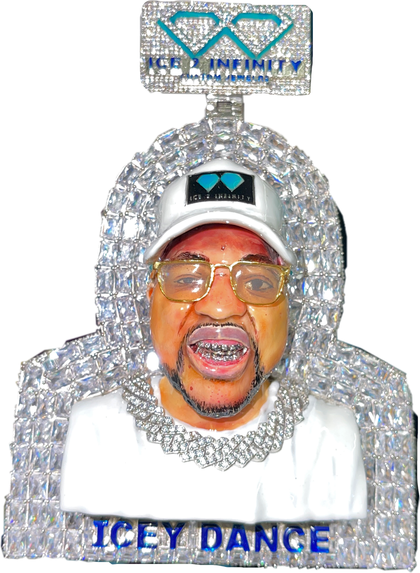 Icey Dance Face Pendant