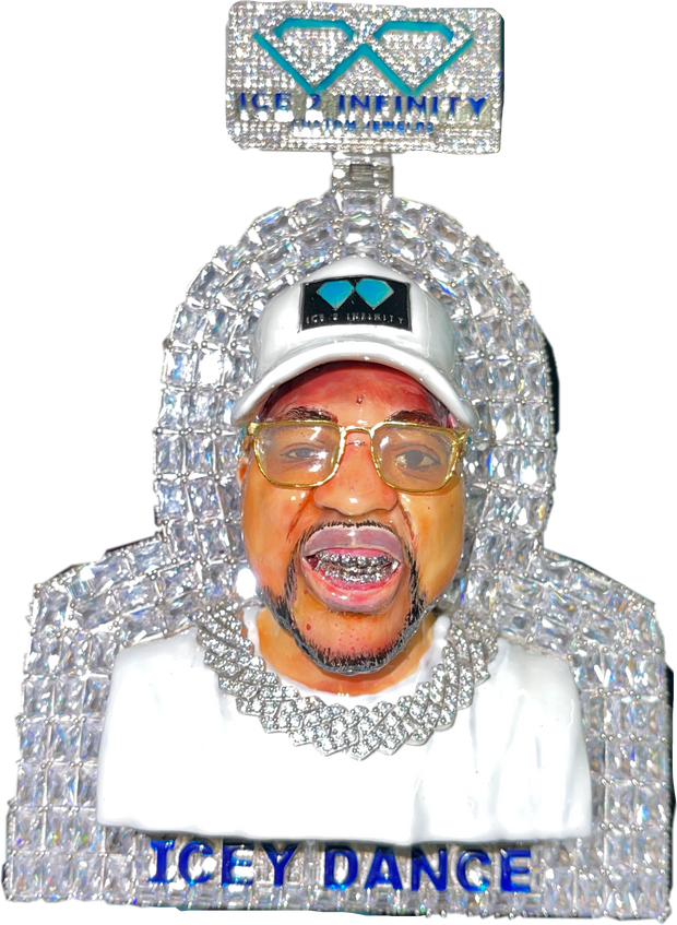 Icey Dance Face Pendant