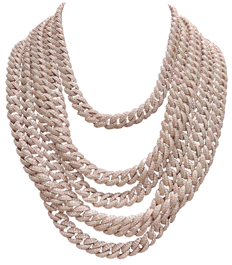 10mm 2 Row Cuban Chain