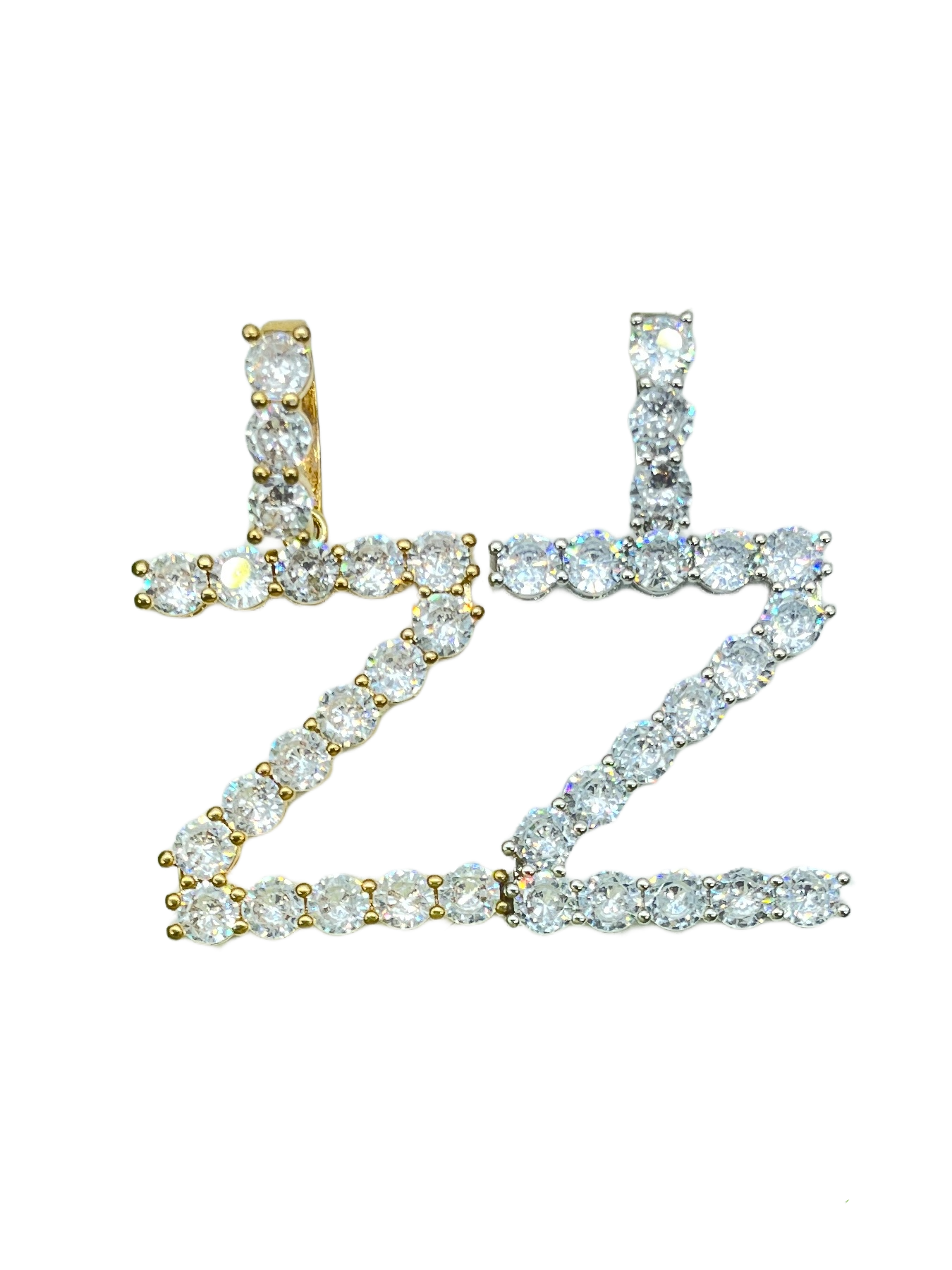 Solitaire Initial Letter Charm (A-Z)