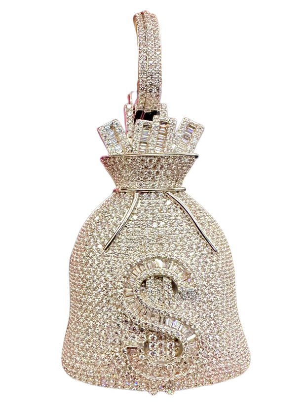 Medium money bag pendant