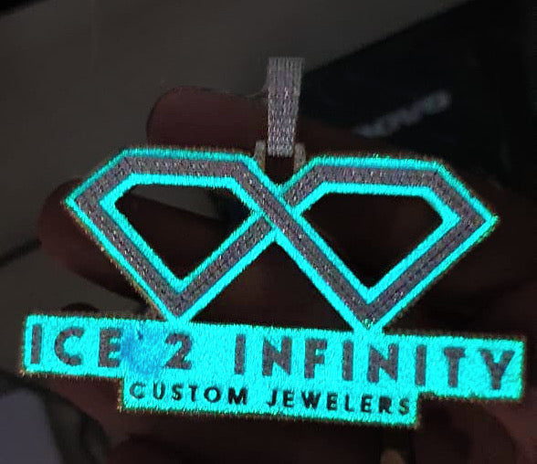 Ice 2 Infinity Logo "Glow in the Dark"