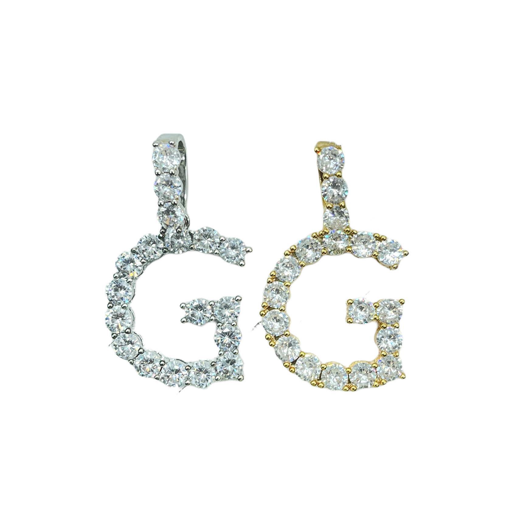 Solitaire Initial Letter Charm (A-Z)