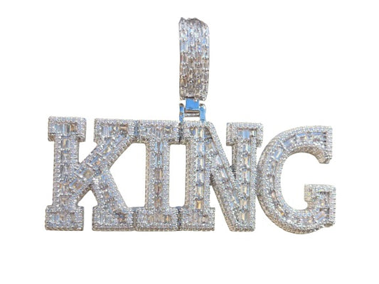 Baguette King Pendant