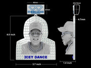 Icey Dance Face Pendant